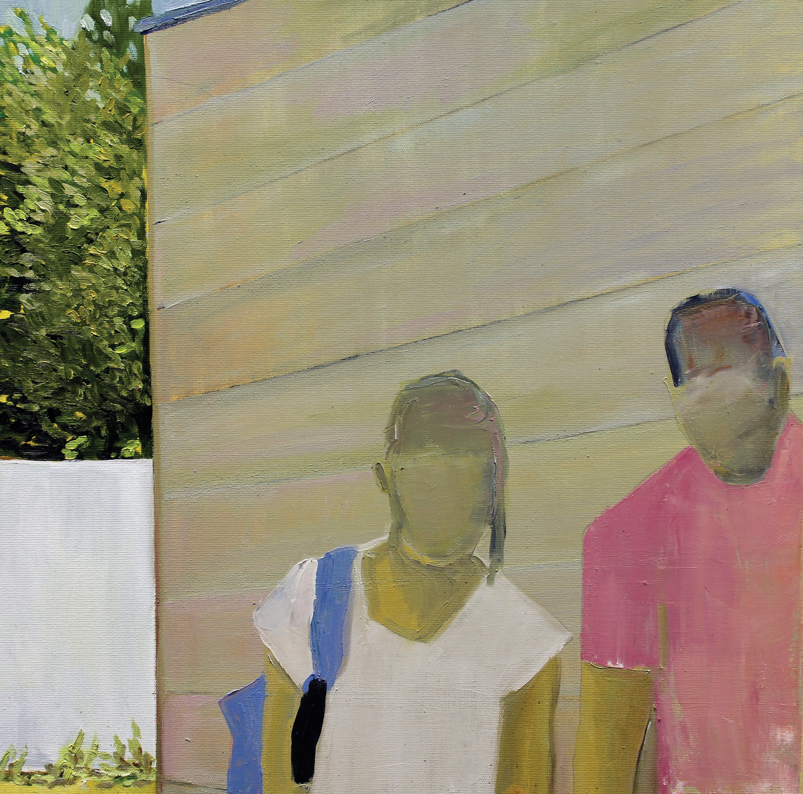 No borders, 50x50 cm, oil on canvas